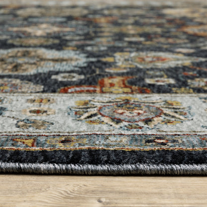 Oriental Weavers Aberdeen  Blue Multi Traditional