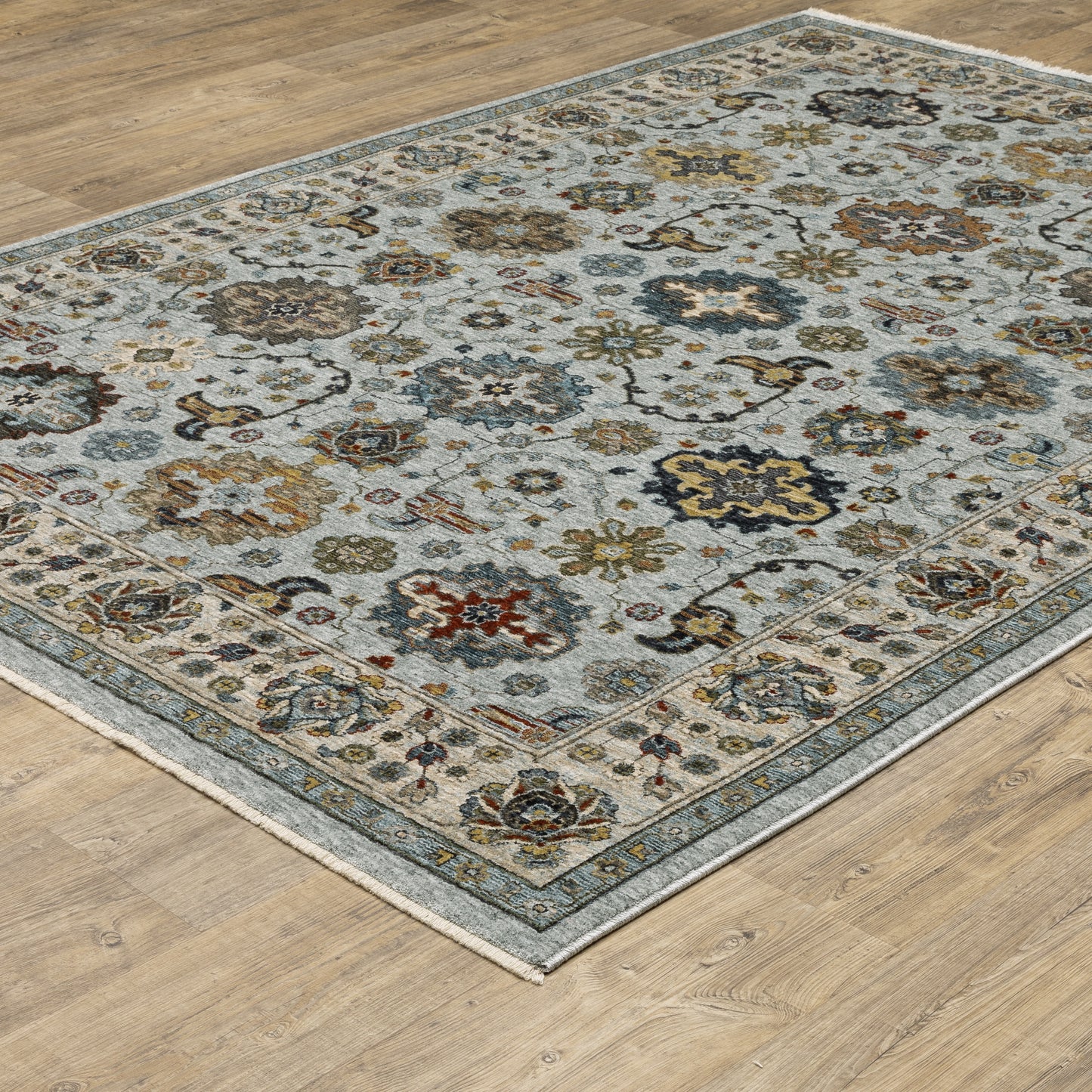 Oriental Weavers Aberdeen  Blue Beige Traditional