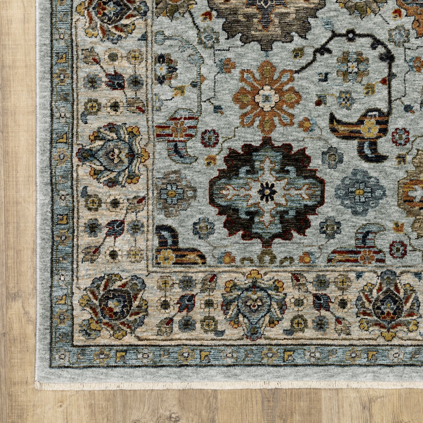 Oriental Weavers Aberdeen  Blue Beige Traditional