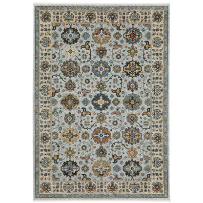 Oriental Weavers Aberdeen  Blue Beige Traditional