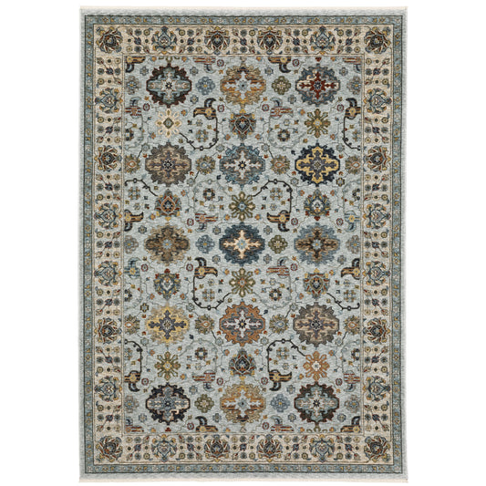 Oriental Weavers Aberdeen  Blue Beige Traditional