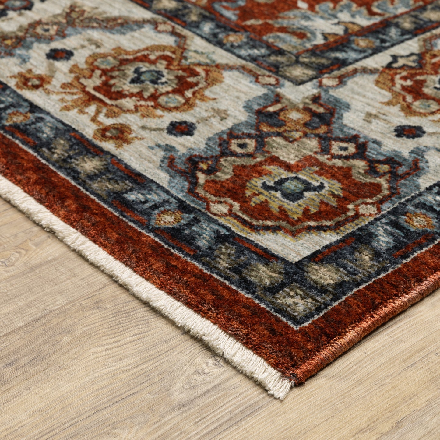 Oriental Weavers Aberdeen  Red Ivory Traditional
