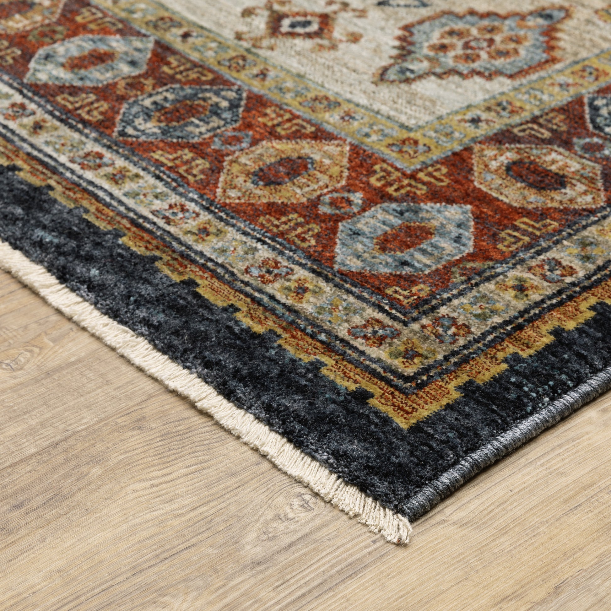 Oriental Weavers Aberdeen  Blue Multi Traditional