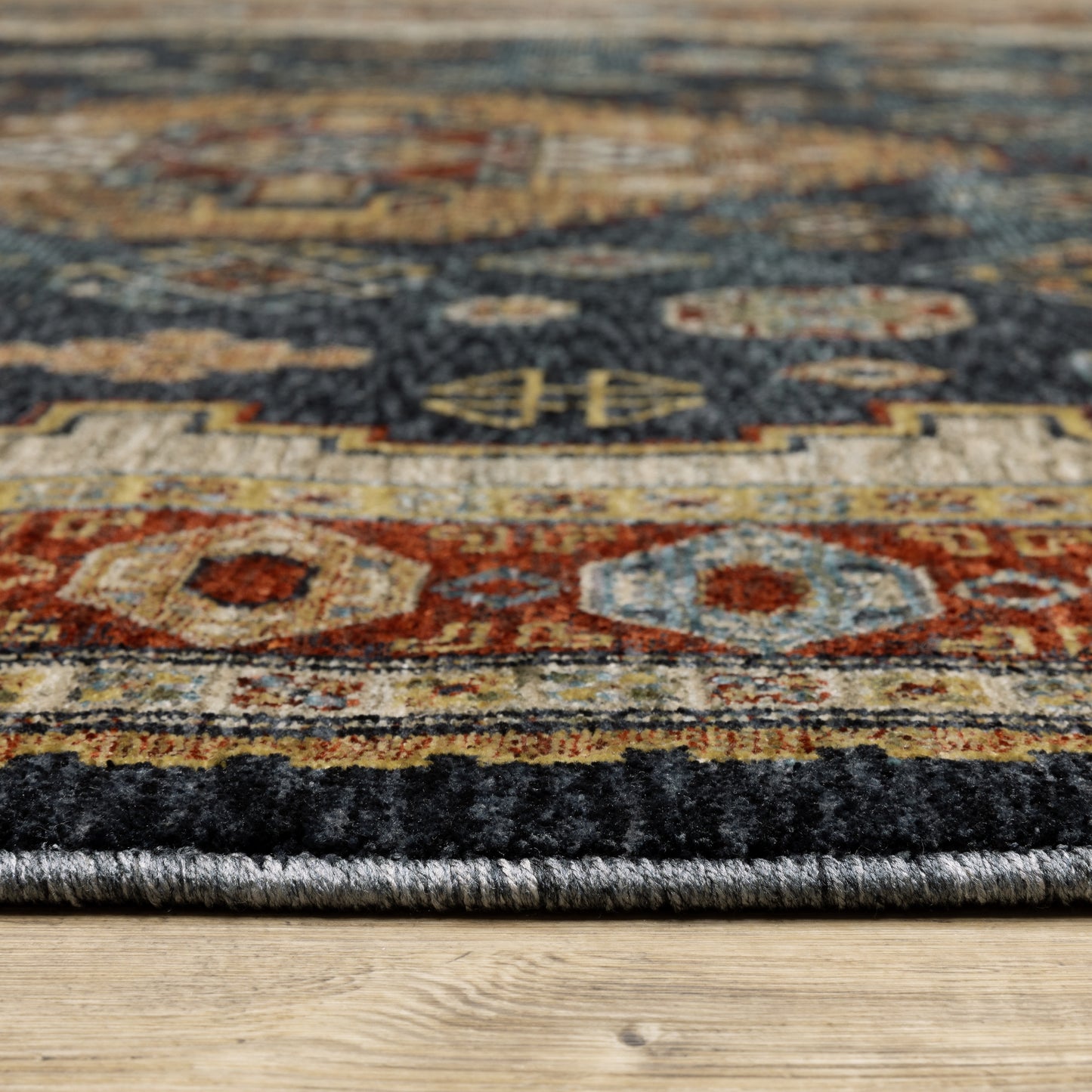 Oriental Weavers Aberdeen  Blue Multi Traditional