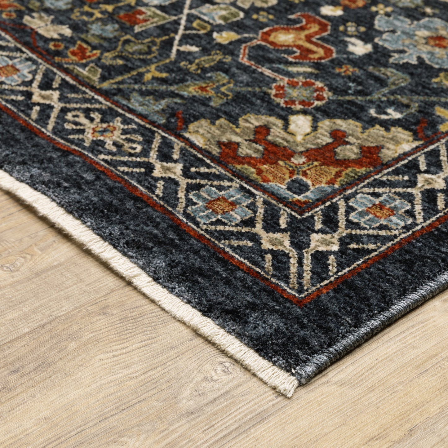 Oriental Weavers Aberdeen  Blue Multi Traditional