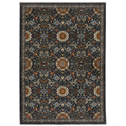 Oriental Weavers Aberdeen  Blue Multi Traditional