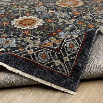 Oriental Weavers Aberdeen  Blue Multi Traditional