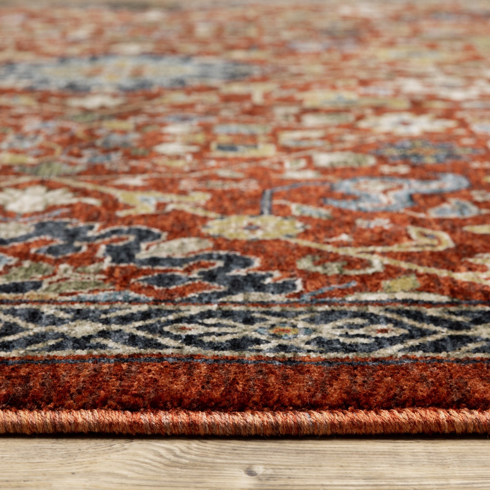 Oriental Weavers Aberdeen  Red Multi Traditional