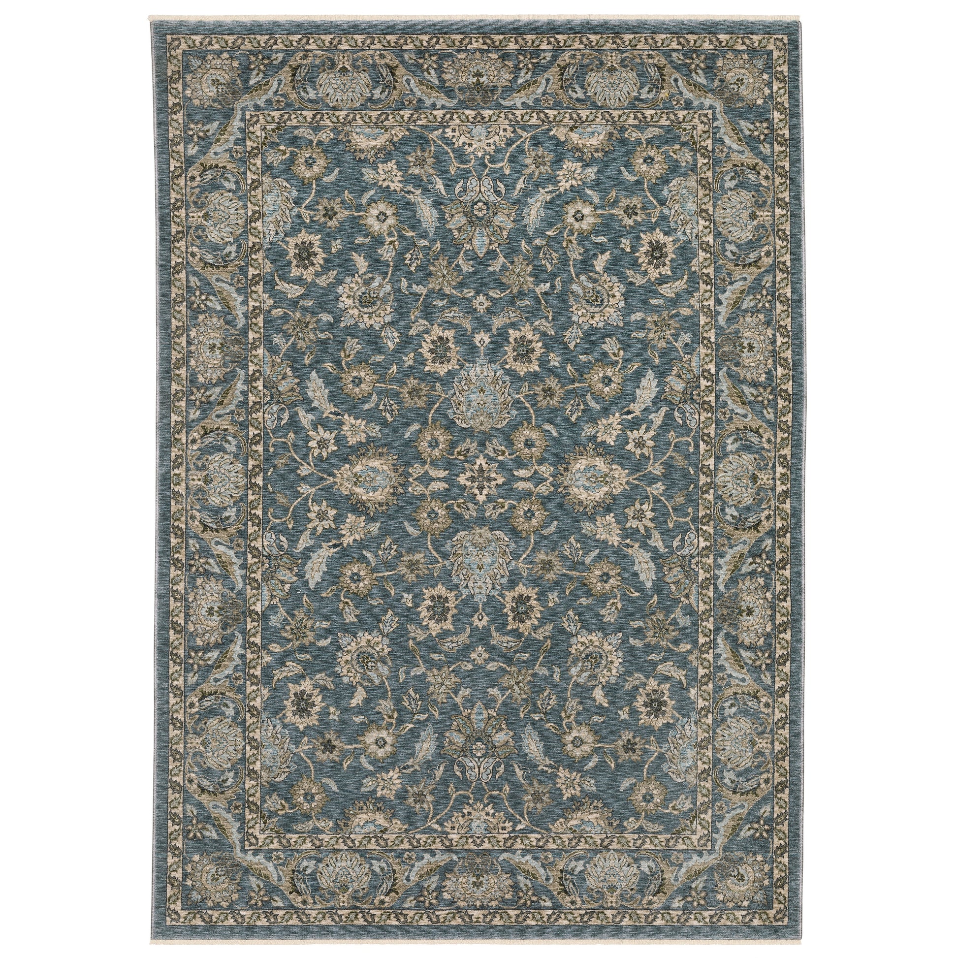 Oriental Weavers Aberdeen  Blue Beige Traditional