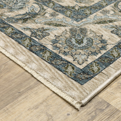 Oriental Weavers Aberdeen  Beige Blue Traditional