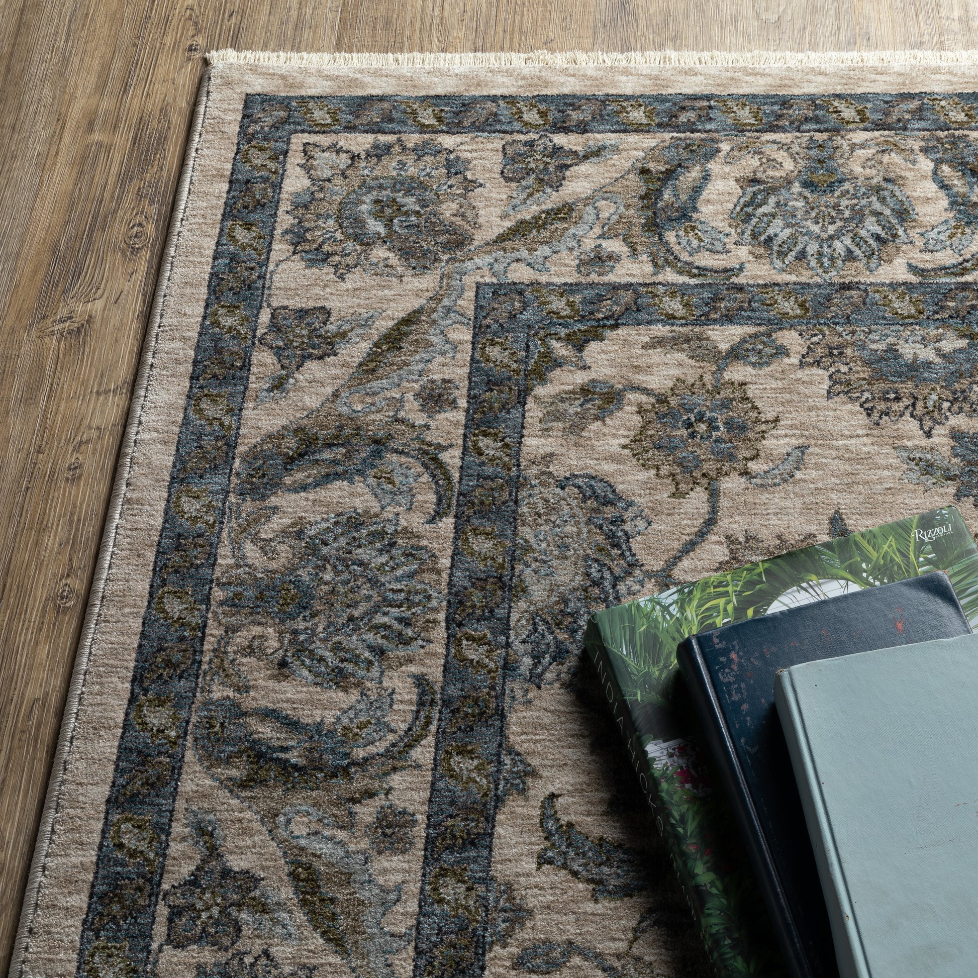 Oriental Weavers Aberdeen  Beige Blue Traditional