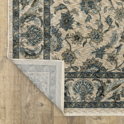 Oriental Weavers Aberdeen  Beige Blue Traditional