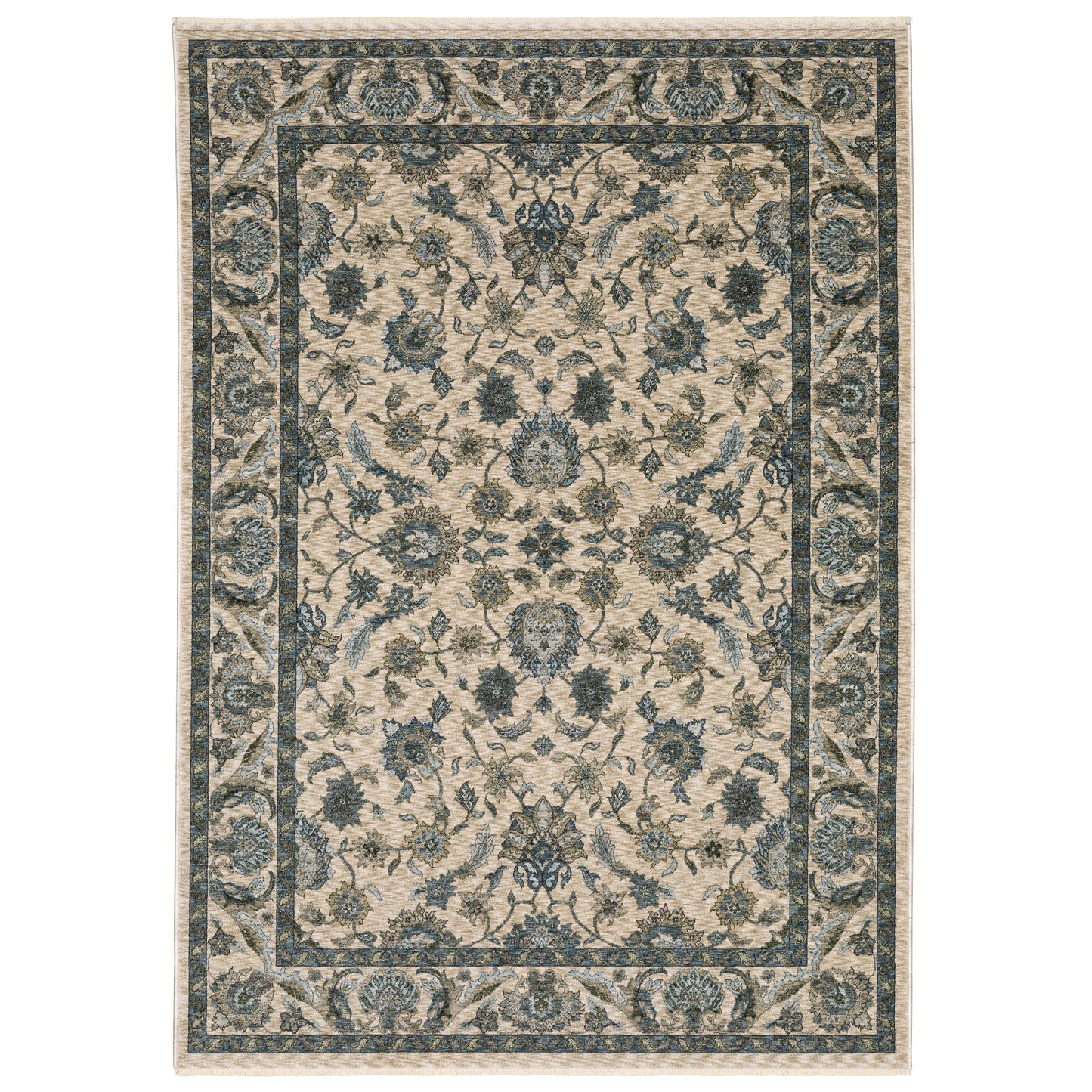 Oriental Weavers Aberdeen  Beige Blue Traditional
