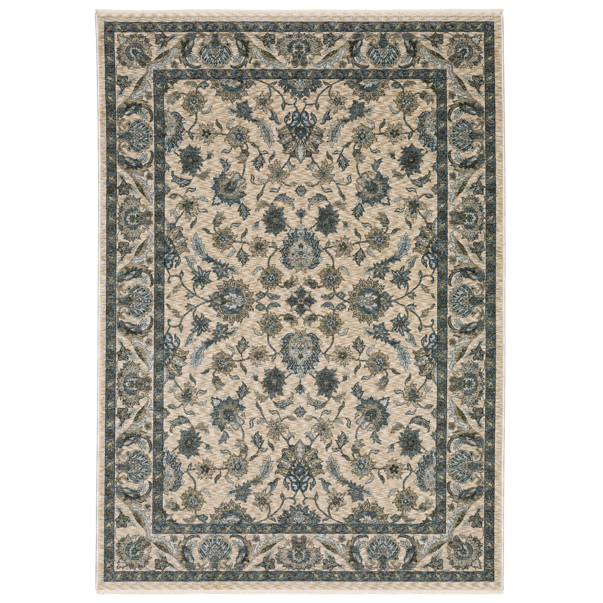 Oriental Weavers Aberdeen  Beige Blue Traditional