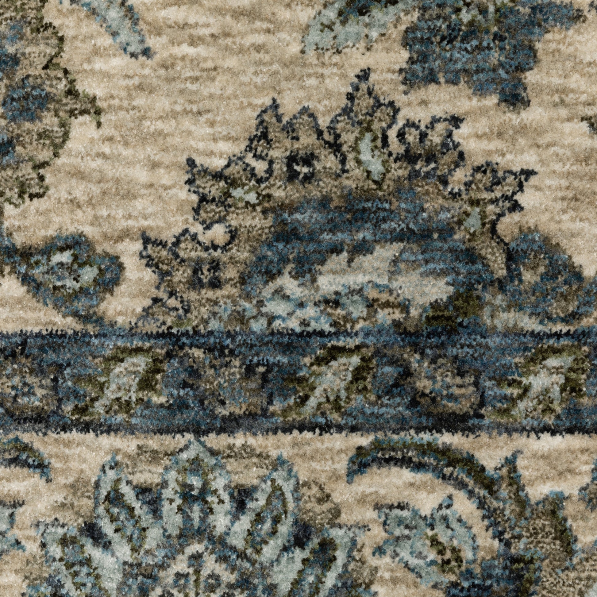 Oriental Weavers Aberdeen  Beige Blue Traditional