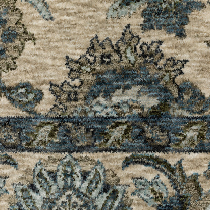 Oriental Weavers Aberdeen  Beige Blue Traditional