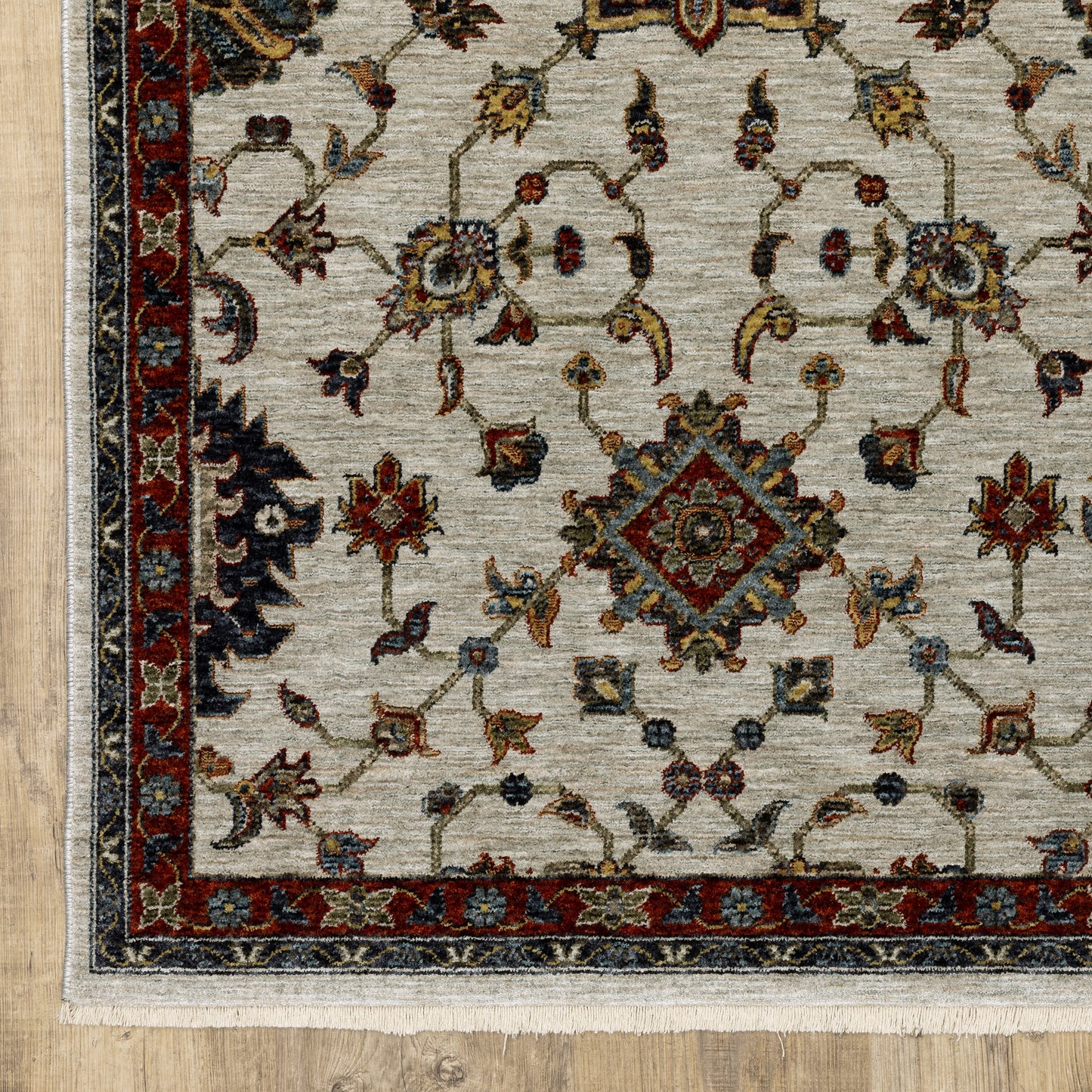 Oriental Weavers Aberdeen  Ivory Multi Traditional