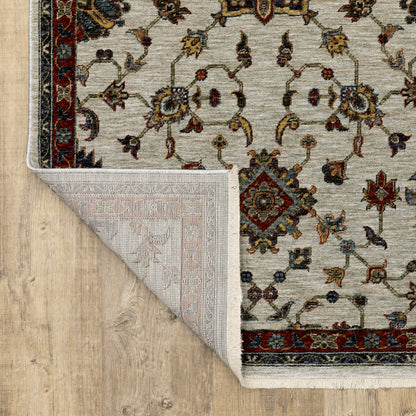 Oriental Weavers Aberdeen  Ivory Multi Traditional