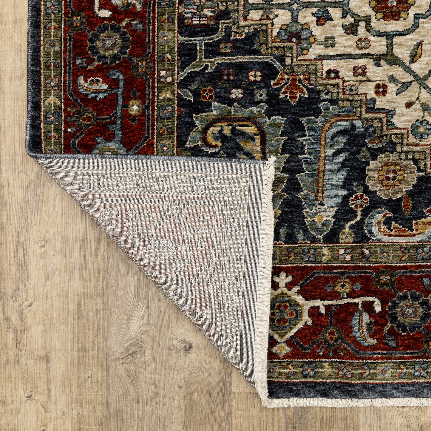 Oriental Weavers Aberdeen  Ivory Red Traditional