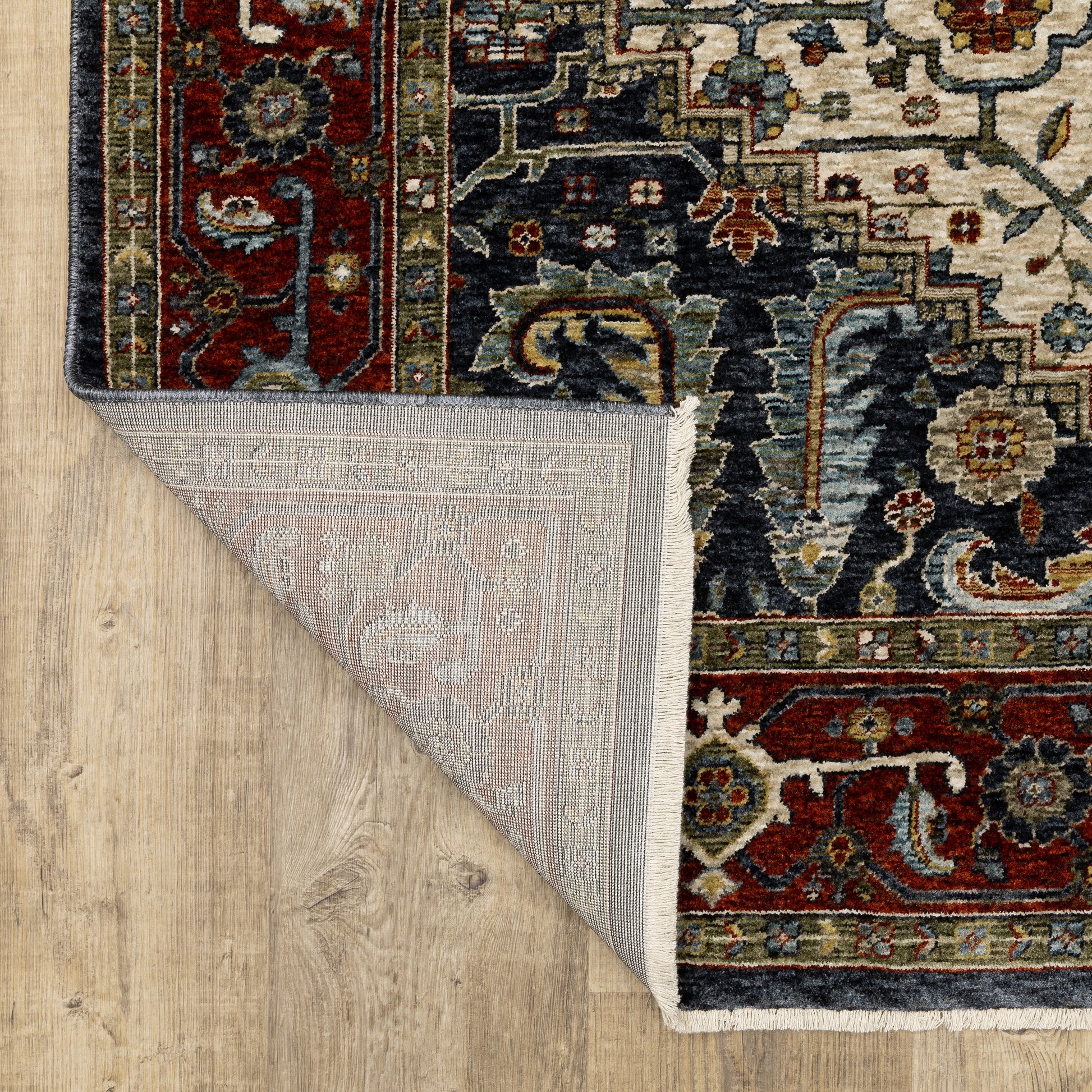 Oriental Weavers Aberdeen  Ivory Red Traditional