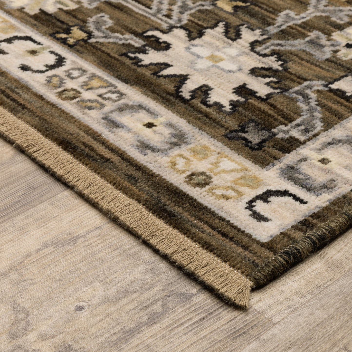 Oriental Weavers Acacia  Brown Tan Traditional
