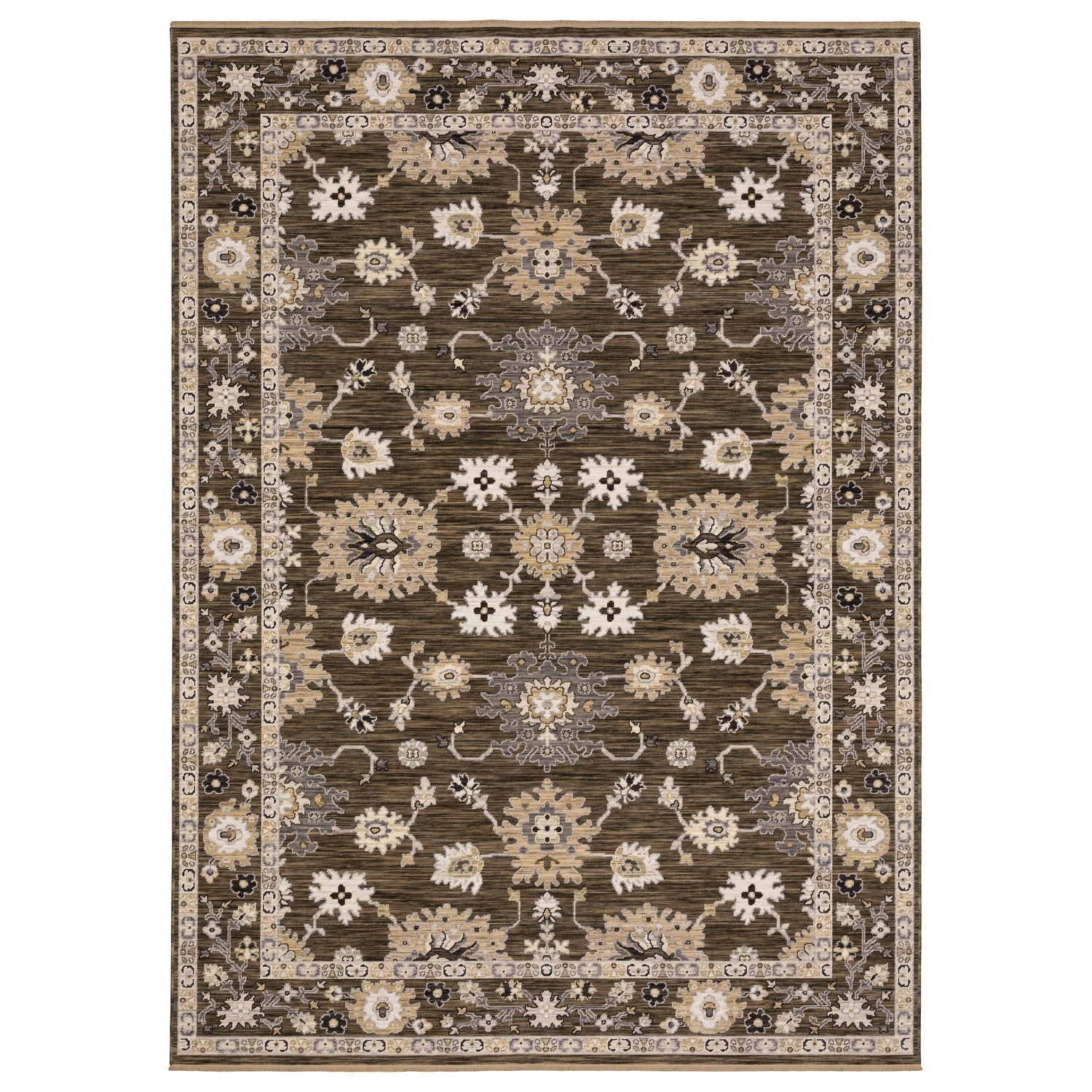 Oriental Weavers Acacia  Brown Tan Traditional