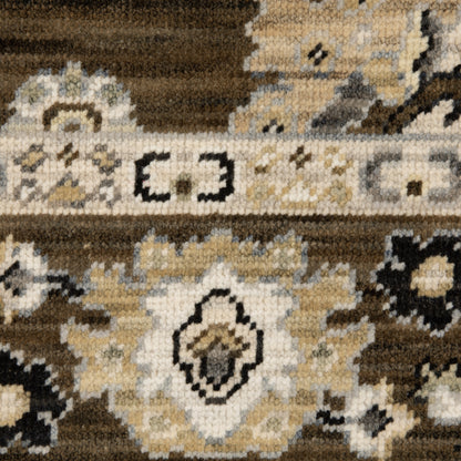 Oriental Weavers Acacia  Brown Tan Traditional
