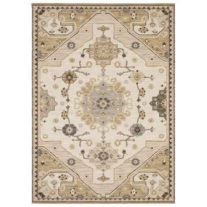 Oriental Weavers Acacia  Tan Grey Traditional