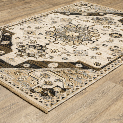Oriental Weavers Acacia  Brown Grey Traditional