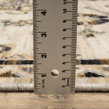 Oriental Weavers Acacia  Brown Grey Traditional