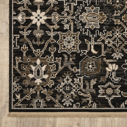 Oriental Weavers Acacia  Black Tan Traditional