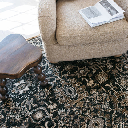 Oriental Weavers Acacia  Black Tan Traditional