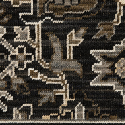 Oriental Weavers Acacia  Black Tan Traditional