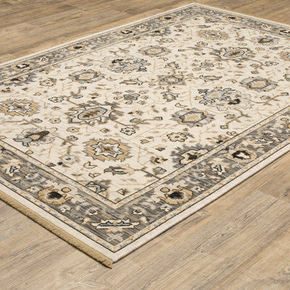 Oriental Weavers Acacia  Beige Grey Traditional