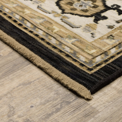 Oriental Weavers Acacia  Tan Black Traditional
