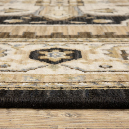 Oriental Weavers Acacia  Tan Black Traditional