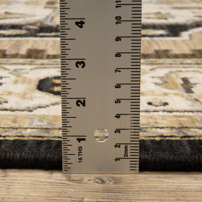 Oriental Weavers Acacia  Tan Black Traditional