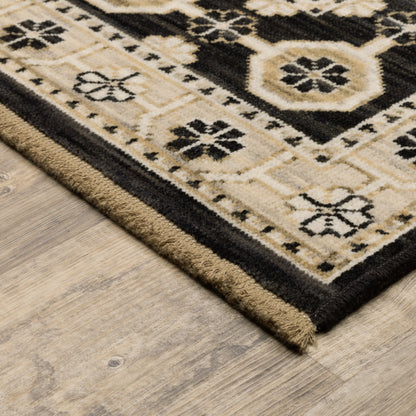 Oriental Weavers Acacia  Beige Black Traditional