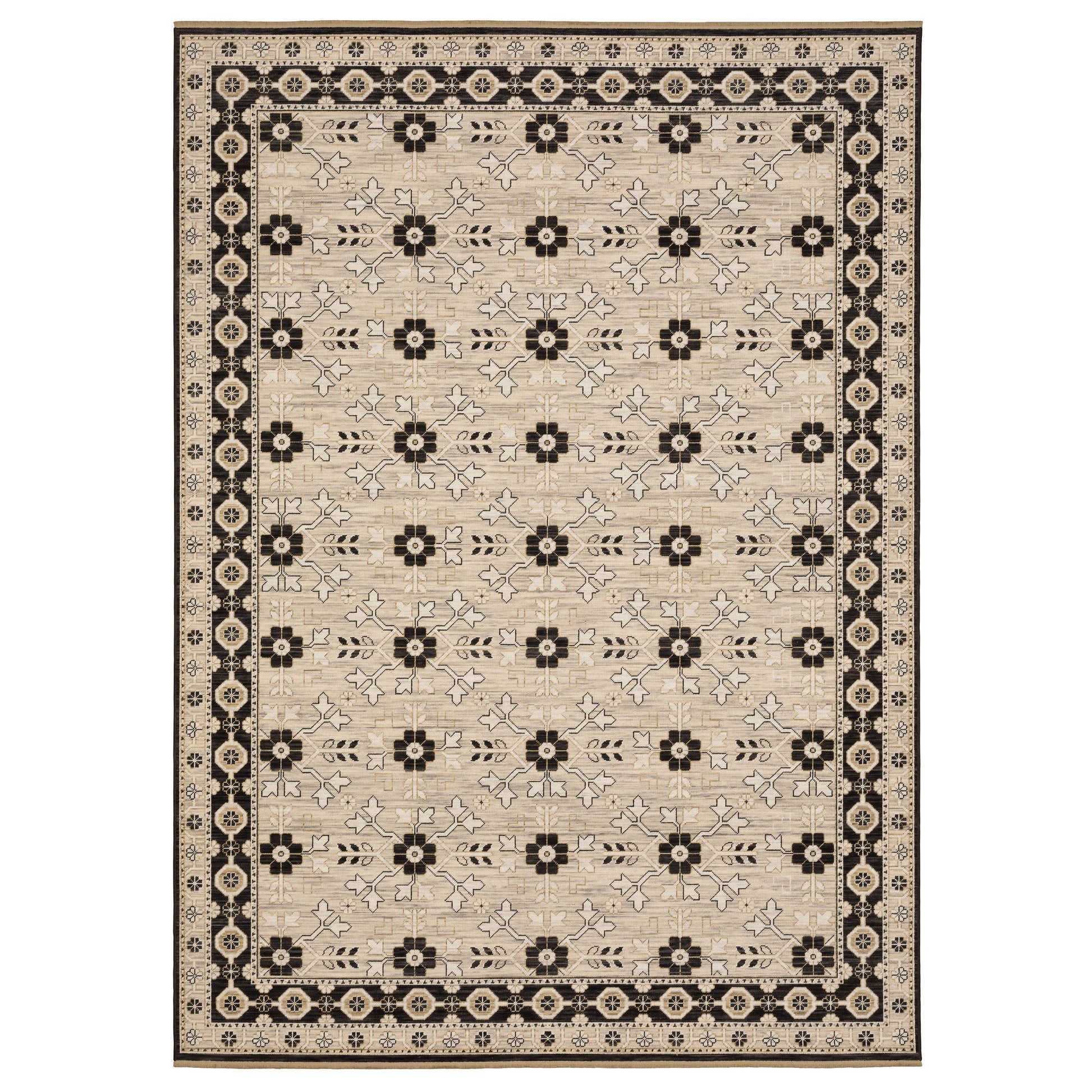 Oriental Weavers Acacia  Beige Black Traditional