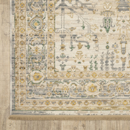 Oriental Weavers Acacia  Beige Green Traditional