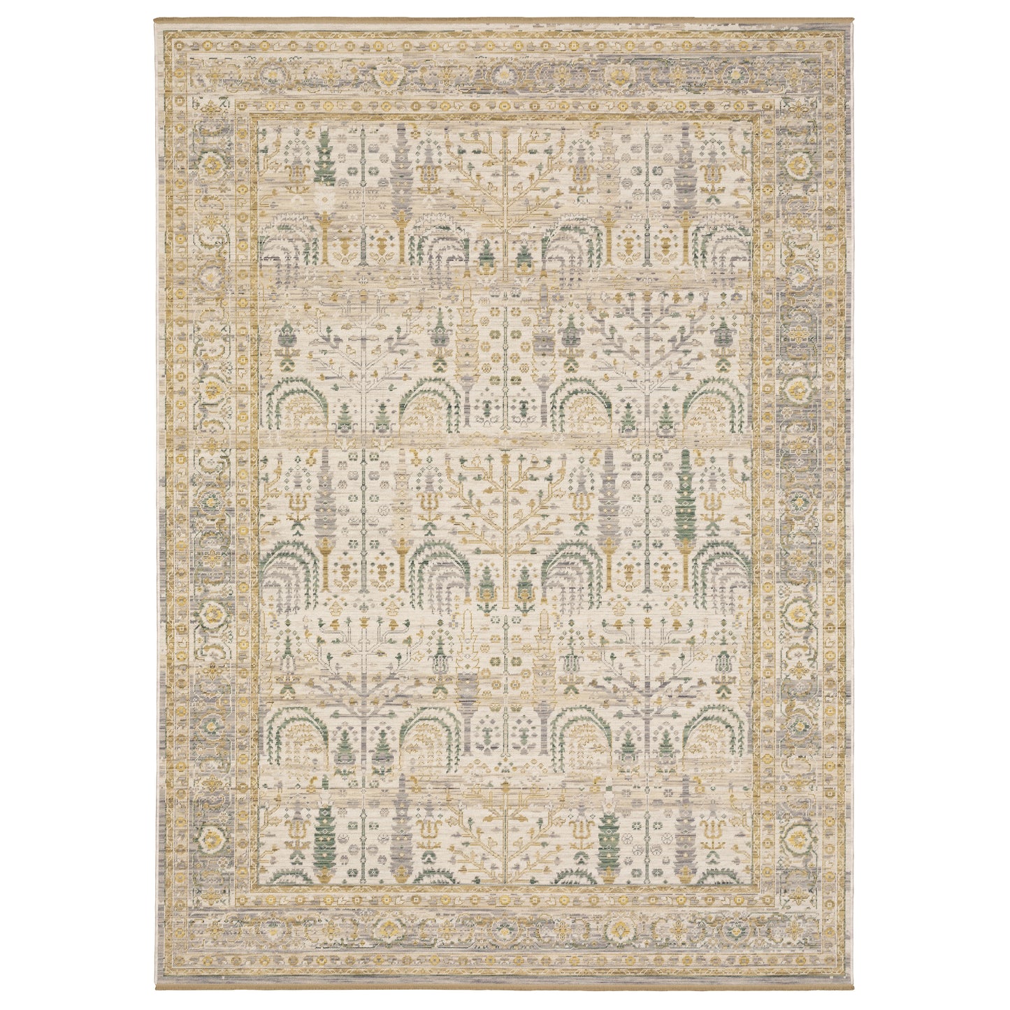Oriental Weavers Acacia  Beige Green Traditional