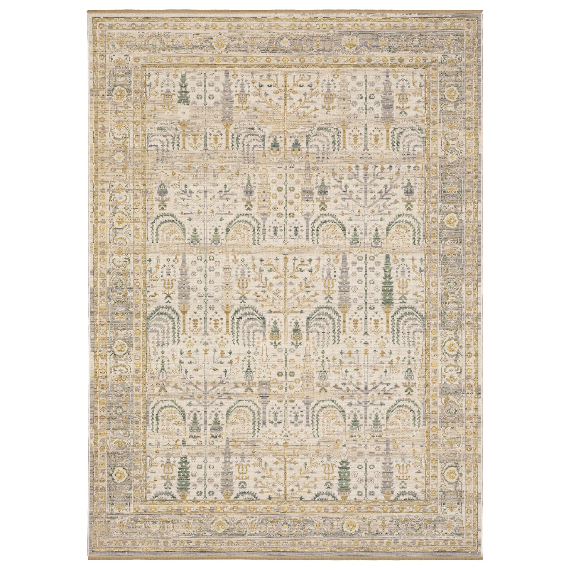 Oriental Weavers Acacia  Beige Green Traditional