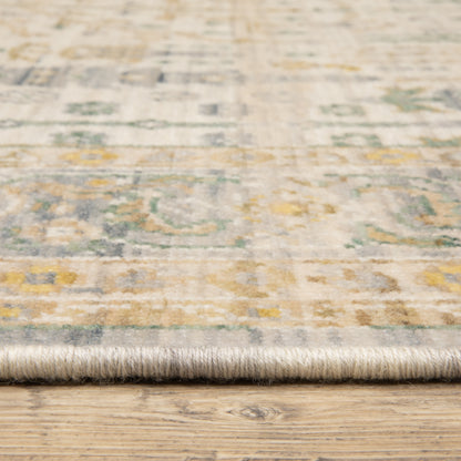 Oriental Weavers Acacia  Beige Green Traditional