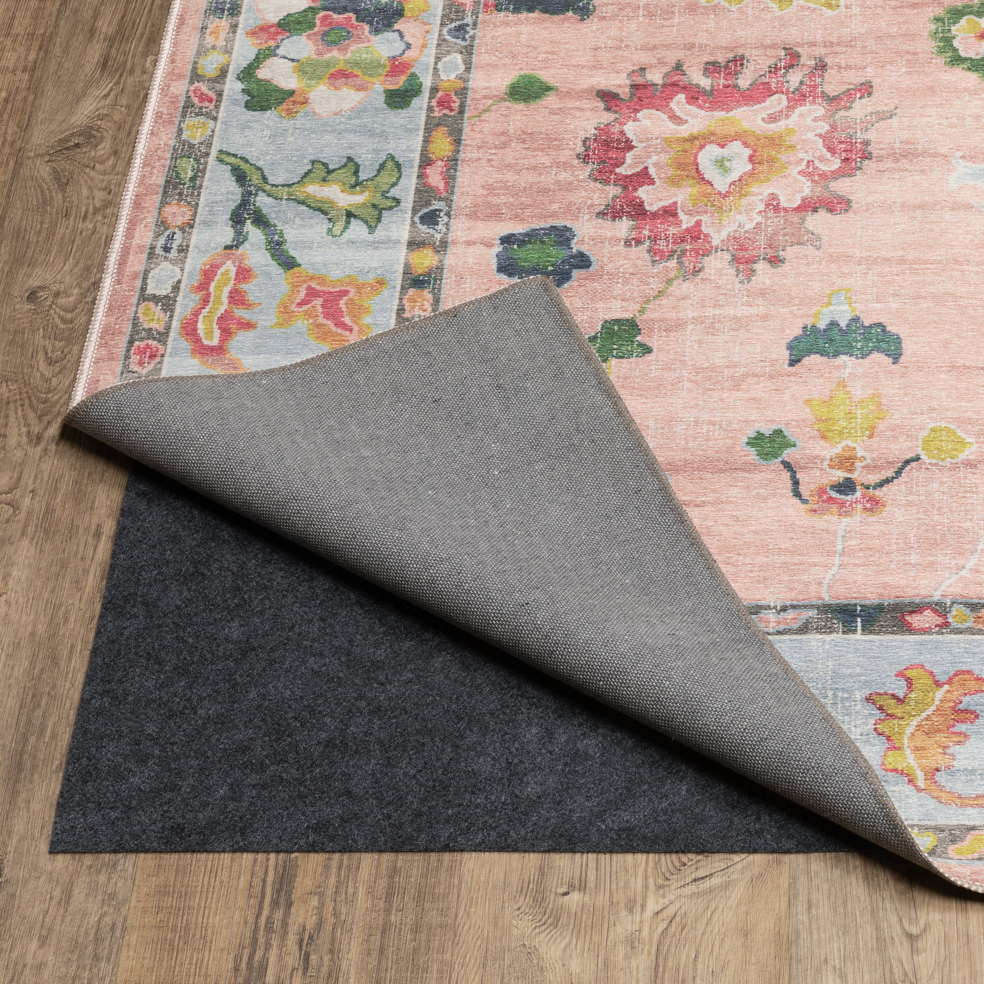 Oriental Weavers Addison ADD01 Pink Blue Traditional Machine
