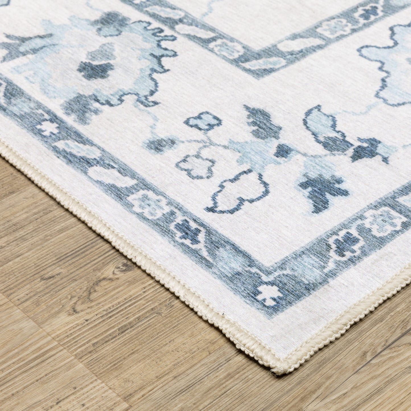 Oriental Weavers Addison  Ivory Blue Traditional