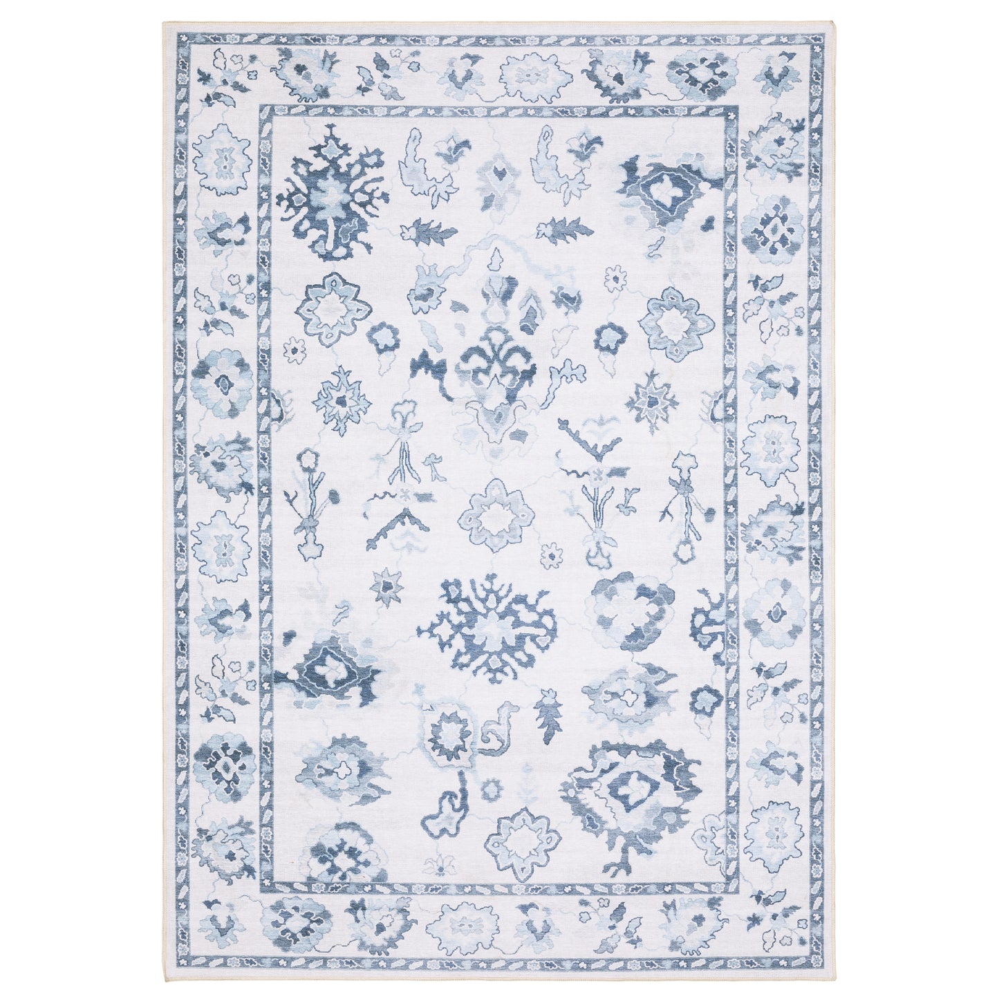 Oriental Weavers Addison  Ivory Blue Traditional