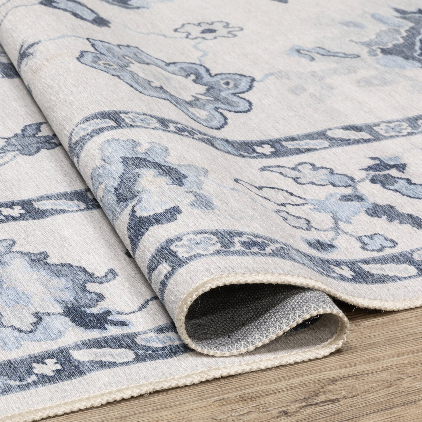 Oriental Weavers Addison  Ivory Blue Traditional