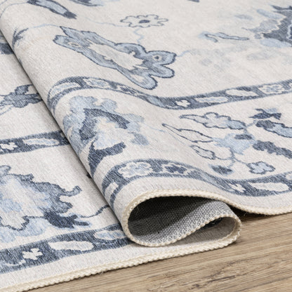 Oriental Weavers Addison  Ivory Blue Traditional