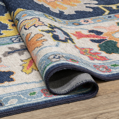 Oriental Weavers Addison  Blue Multi Traditional
