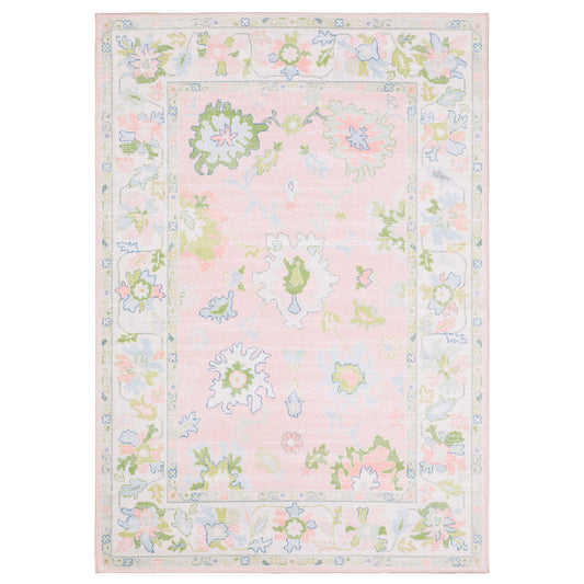 Oriental Weavers Addison  Pink Green Traditional